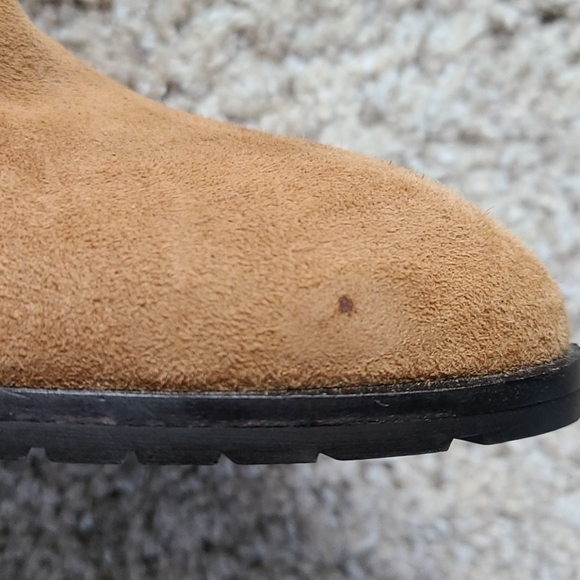 L.K. Bennett Zia Caramel Wedge Boot - Picture 8 of 9